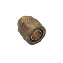 This is an image of a Rehau Everloc Male Compression Ring Adaptor 40mm x 1 1/4"