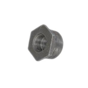 This is an image of a Black Iron 20mm x 10mm Reducing Bush .