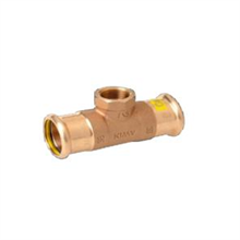  M-Press Copper Gas Reducing Female Tee 42mm x 1/2" x 42mm 79120421242
