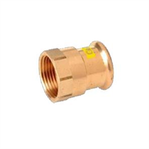 M-Press copper Gas Female Adapters from LoCO2 Heat