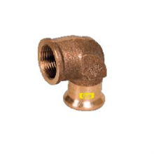 M-Press Copper Gas Female Bend 90° 28mm x 1"  | Press Fit 7931028100 