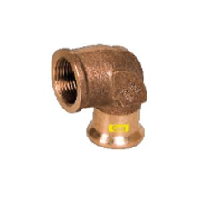 M-Press Copper Gas Female Bend 90° 22mm x 3/4" 7931022034
