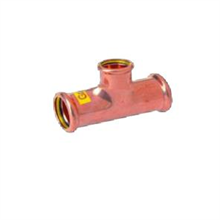 M-Press copper Gas Reducing Tee 35mm x 15mm x 35mm
