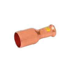 M-Press Copper Gas Straight Coupling Reduction 22x18mm 794302218 | Press Fit