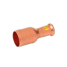 M-Press Copper Gas Straight Coupling Reduction 35x22mm 794303522 | Press Fit