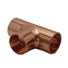 This is an image of a 22mm Copper Endfeed Equal Tee