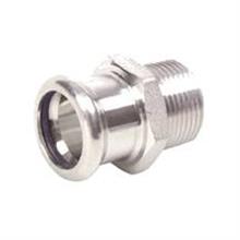M-Press Stainless Steel Male Adapter 42mm x 1 1/2"