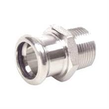 M-Press Stainless Steel Male Adapter 76.1mm x 2 1/2"