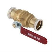 This is an image of a Geberit Mapress 28mm Ball Valve with Lever