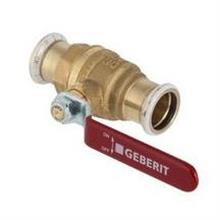 This is an image of a Geberit Mapress 15mm Ball Valve with Lever.