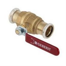 This is an image of a Geberit Mapress 35mm Ball Valve with Lever