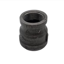 This is an image of a Black Iron 40mm x 25mm Reducing Socket.