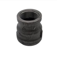 This is an image of a Black Iron 50mm x 20mm Reducing Socket.
