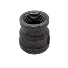This is an image of a Black Iron 40mm x 32mm Reducing Socket.