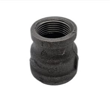 This is an image of a Black Iron 50mm x 15mm Reducing Socket.