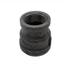 This is an image of a Black Iron 40mm x 15mm Reducing Socket.