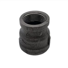 This is an image of a Black Iron 20mm x 15mm Reducing Socket.