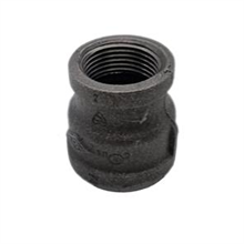 This is an image of a Black Iron 15mm x 10mm Reducing Socket.