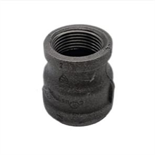 This is an image of a Black Iron 20mm x 10mm Reducing Socket.