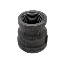 This is an image of a Black Iron 25mm x 10mm Reducing Socket.