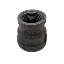 This is an image of a Black Iron 15mm x 8mm Reducing Socket.