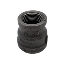 This is an image of a Black Iron 50mm x 40mm Reducing Socket