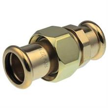 this is an  image Mpress Copper Straight Union 54mm | pressfit | LoCO2 Heat