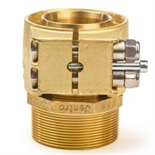 This is an image of a HILINE eFLEX Male Adaptor Brass Screw Connection 