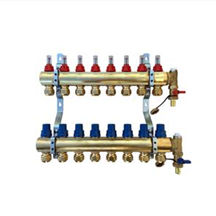 This is an image of a Tweetop Premium Manifold for UFH system