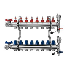 This is an image of a Tweetop Premium Manifold for UFH system