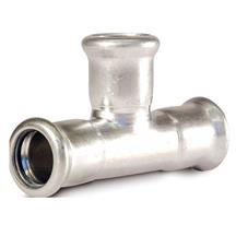 M-Press Carbon Steel Both End Reducing Tee