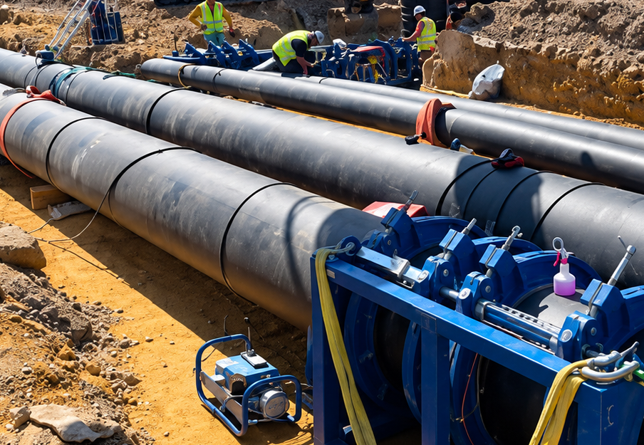 Image of commercial pipework