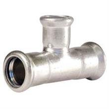 M-Press Stainless Steel T-Coupling Reduction 88.9mm x 76.1mm x 88.9mm